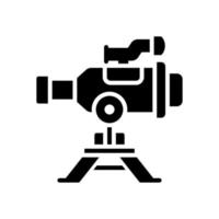Teleskop-Symbol für Ihre Website, Ihr Handy, Ihre Präsentation und Ihr Logo-Design. vektor