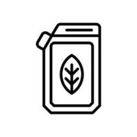Öko Treibstoff Symbol zum Ihre Webseite Design, Logo, Anwendung, ui. vektor