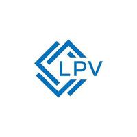 lpv brev design.lpv brev logotyp design på vit bakgrund. lpv kreativ cirkel brev logotyp begrepp. lpv brev design.lpv brev logotyp design på vit bakgrund. lpv c vektor