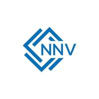 nnv brev logotyp design på vit bakgrund. nnv kreativ cirkel brev logotyp begrepp. nnv brev design.nnv brev logotyp design på vit bakgrund. nnv c vektor