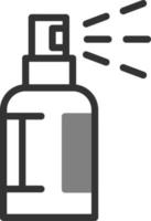 Spray-Vektor-Symbol vektor