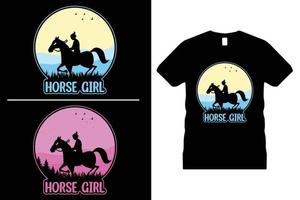 häst tshirt design, rolig häst älskare vektor. använda sig av för t-shirt, muggar, klistermärken, kort, etc. vektor