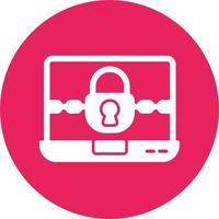 Ransomware-Vektorsymbol vektor