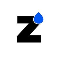 z mit Blau Punkt Vektor Symbol. z Marke Symbol.