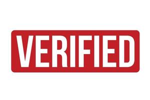 verified sudd stämpel. verified stämpel täta vektor