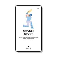 cricket sport vektor