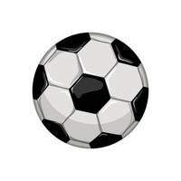 fotboll boll sport tecknad serie vektor illustration