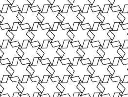 svart och vitt seamless mönster vektor