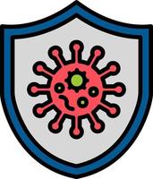 Virus schützen Vektor Symbol