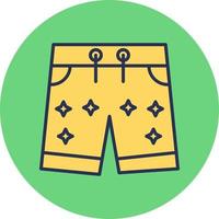 simma shorts vektor ikon