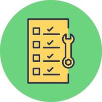 Checkliste Vektor Icon