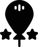 Ballon-Feier-Symbol vektor