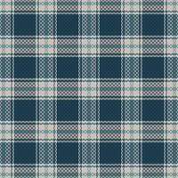 Tartan-Plaid mit Nachtfarbmuster. vektor