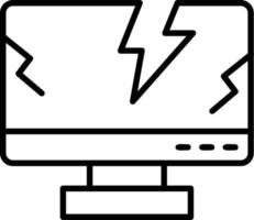 elektronisches Vektorsymbol vektor