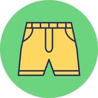 Shorts Vektor-Symbol vektor