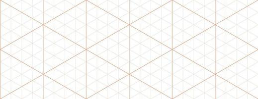 Orange isometrisch Gitter Graph Papier Hintergrund. nahtlos Muster leiten Hintergrund. wünschen zum Ingenieurwesen oder mechanisch Layout Zeichnung. Vektor Illustration