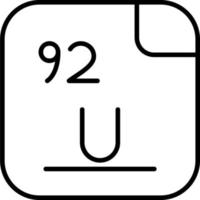 Uran Vektor Symbol