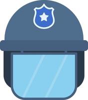 Polizei Helm Vektor Symbol
