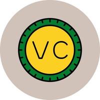Heilige Vincent wählen Code Vektor Symbol