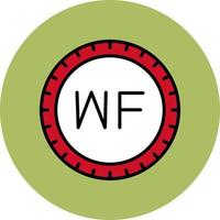 Wallis und futuna wählen Code Vektor Symbol