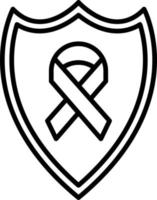 emblem av cancer vektor ikon