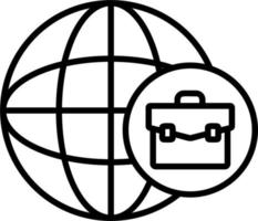 Welt breit Export Vektor Symbol