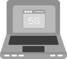 5g forskning vektor ikon