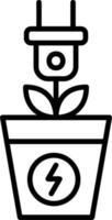 Biomasse Vektor Symbol