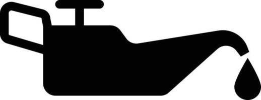 Motor- Motor Öl Symbol, Zeichen vektor