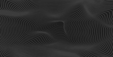 abstrakt Vinka linje kontur bakgrund vektor