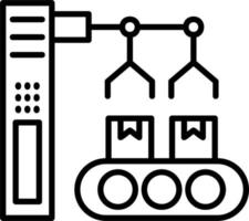 Herstellungsvektorsymbol vektor