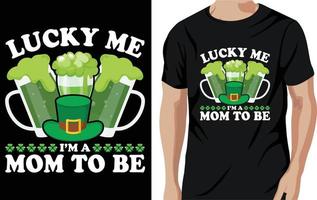 st. Patrick's Day T-Shirt-Design vektor