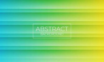 Vektor abstrakt bunt minimal geometrisch Grün Gelb futuristisch auf Hintergrund