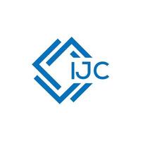 ijc Brief Logo Design auf Weiß Hintergrund. ijc kreativ Kreis Brief Logo Konzept. ijc Brief Design. vektor