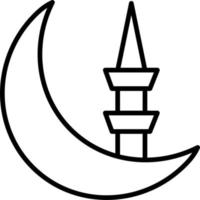 Ramadan-Vektorsymbol vektor