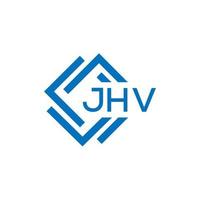 jhv brev logotyp design på vit bakgrund. jhv kreativ cirkel brev logotyp begrepp. jhv brev design. vektor