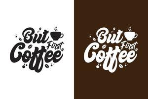 Kaffee Liebhaber svg Design vektor