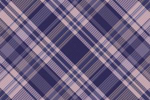 Tartan-Plaid mit Nachtfarbmuster. vektor