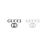 gucci logotyp vektor, gucci ikon fri vektor