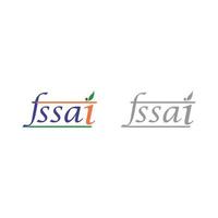 fssai logotyp vektor, fssai ikon fri vektor