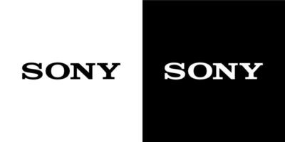 låt logotyp vektor, sony ikon fri vektor