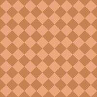 brun sömlös diagonal rutig och kvadrater mönster vektor