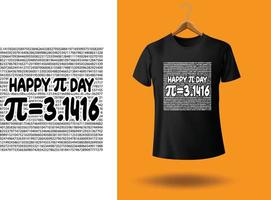 pi day t-shirt design vektor