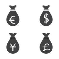 Geld Logo Bilder Illustration vektor