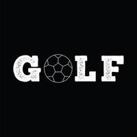 Golf T-Shirt Design vektor