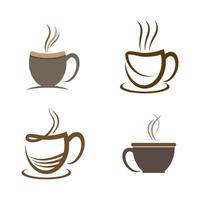 Kaffeetasse Logo Bilder vektor