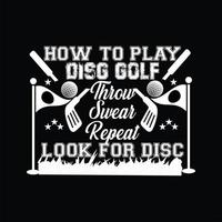 Golf T-Shirt Design vektor