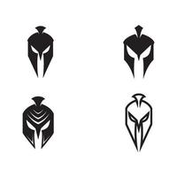 spartanische Logo Bilder Illustration vektor