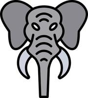 elefant vektor ikon