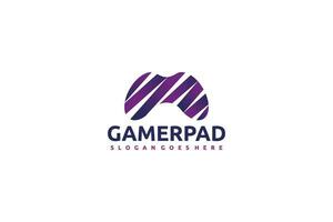 game pad logo vektor